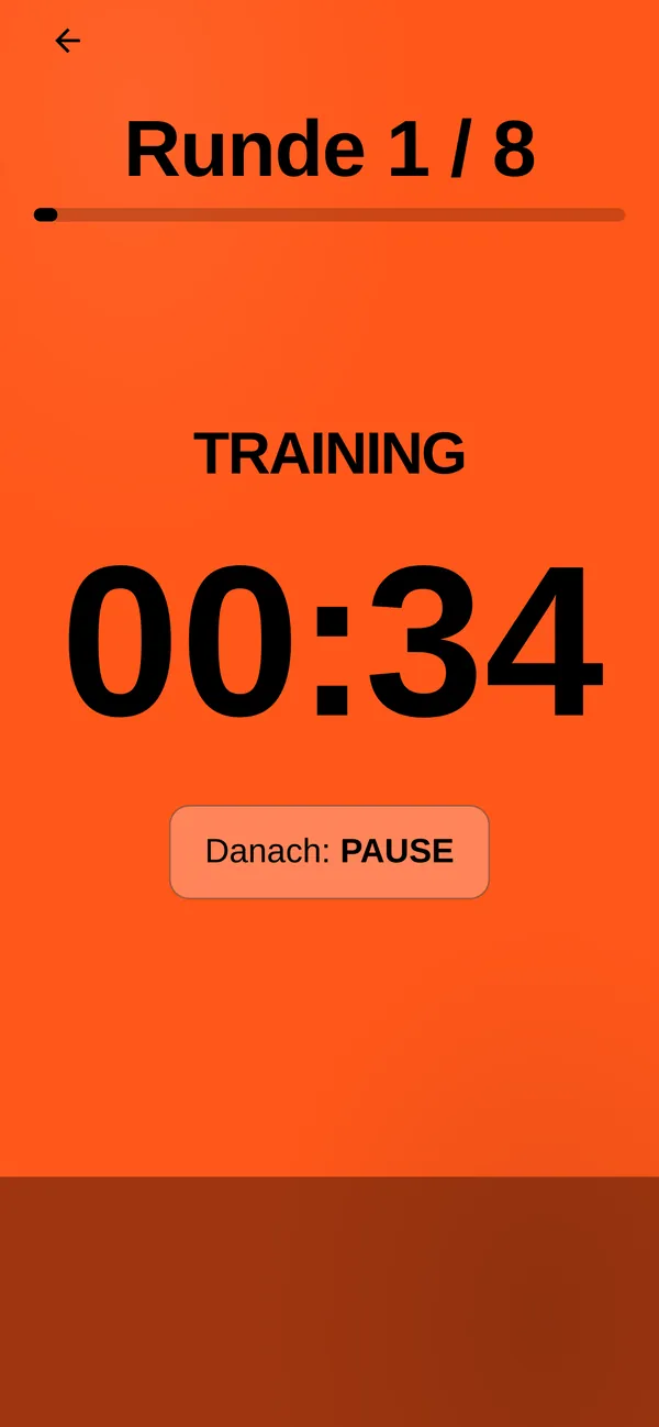Timer, Phase Training